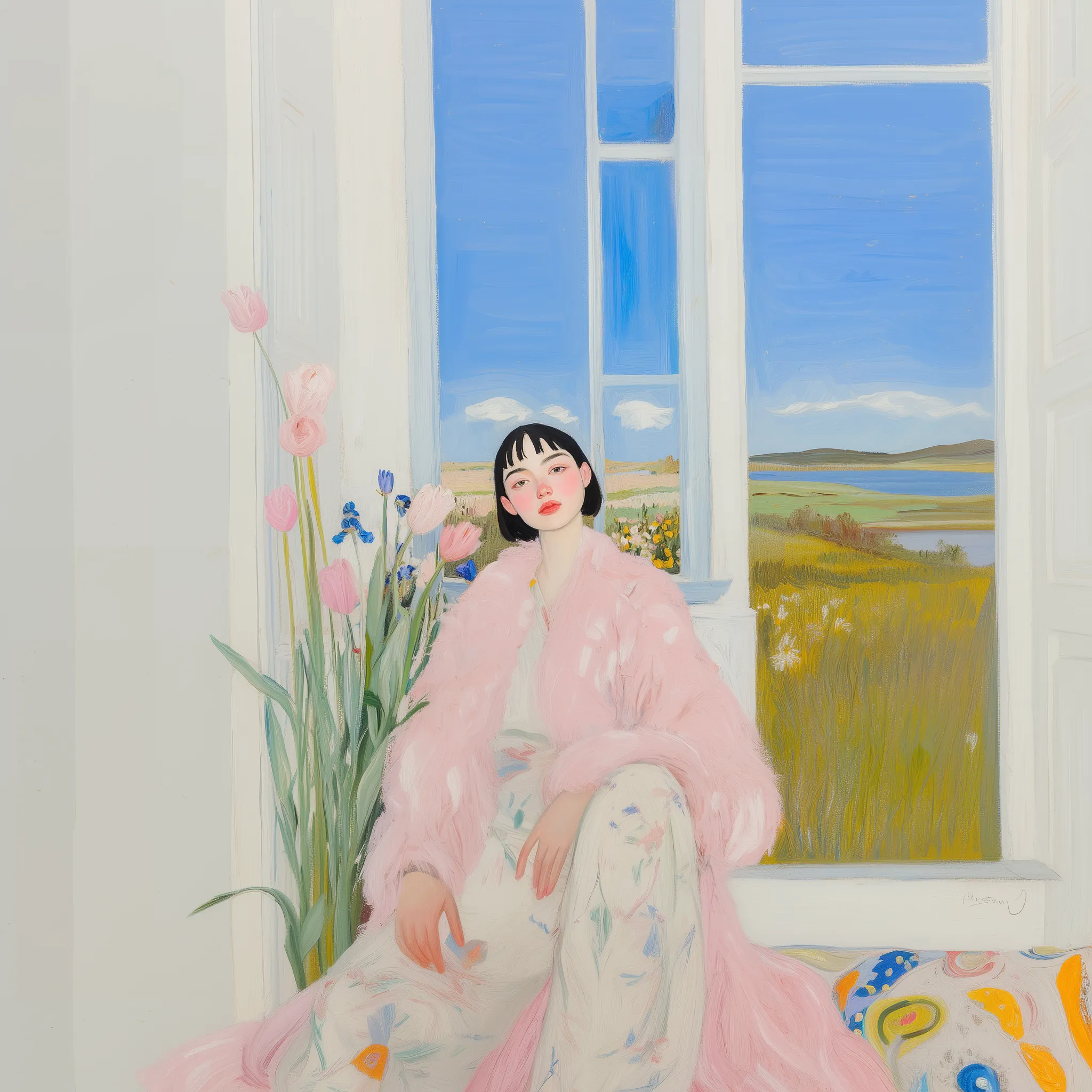 ozd3182_A_rich_and_mean_Chinese_girl_wearing_fur_in_winter_a_he_9fca8c39-9661-4e17-b4ce-05949c0eb7e1