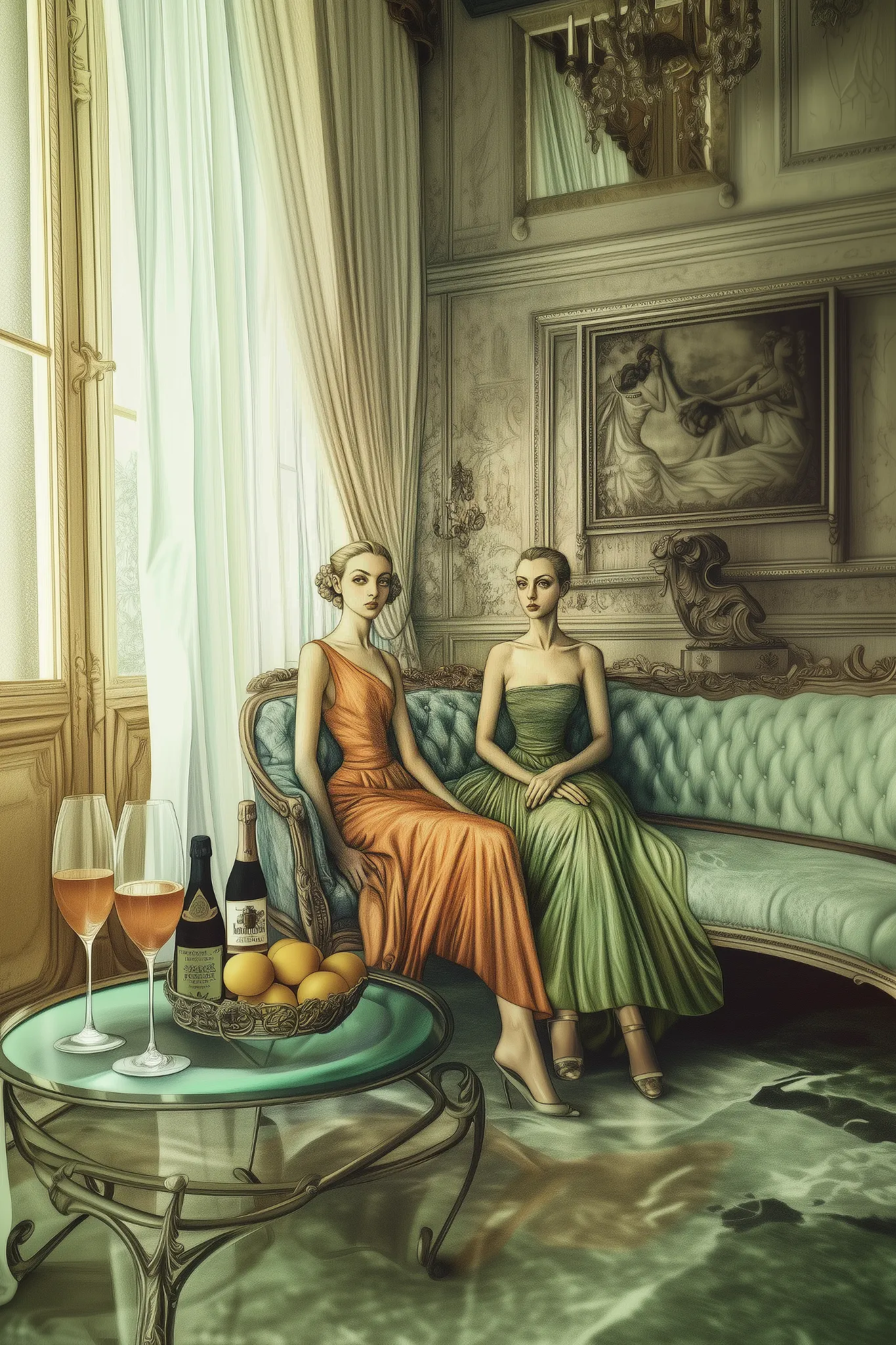 ozd3182_two_girlfriends_of_style_of_Julie_Delcourt_period_1930s_aef51581-93fd-48d2-8d72-470f67847cbe